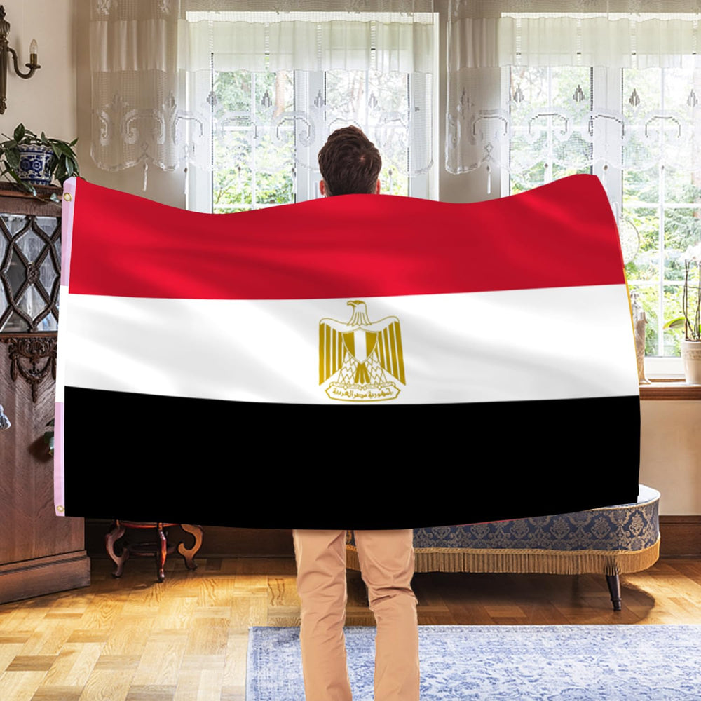 AhfuLife Egypt Flag displayed at a sporting event