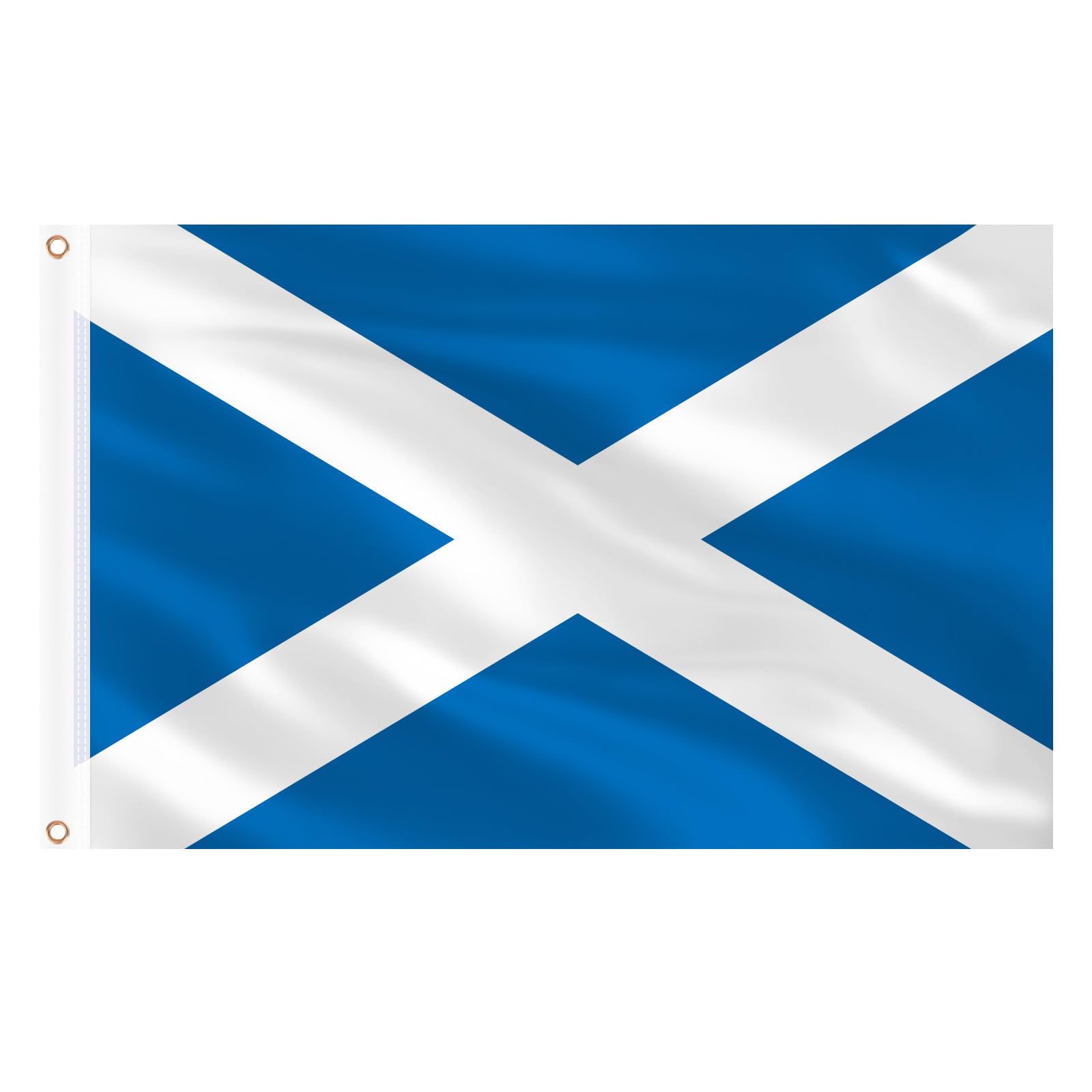 AhfuLife Scotland flag pack front view with two flags