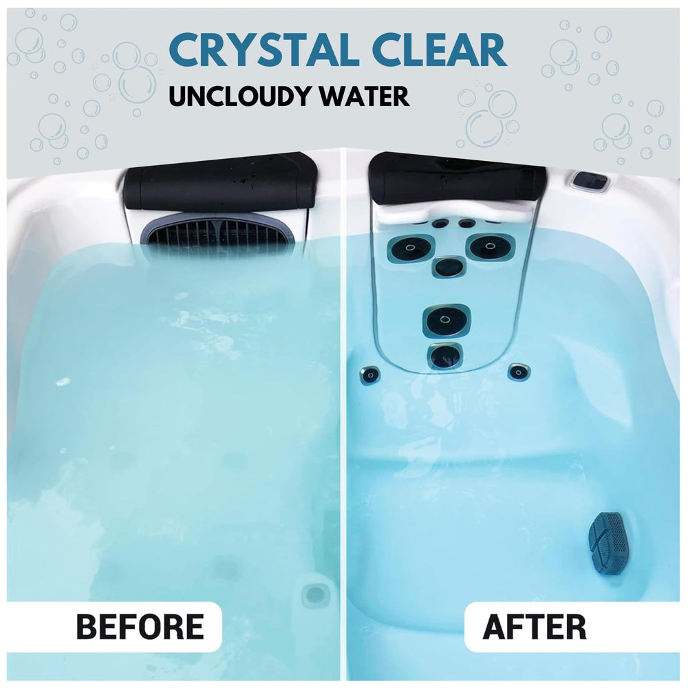 Ahh-Some Jetted Tub Cleaner showing liquid inside bottle