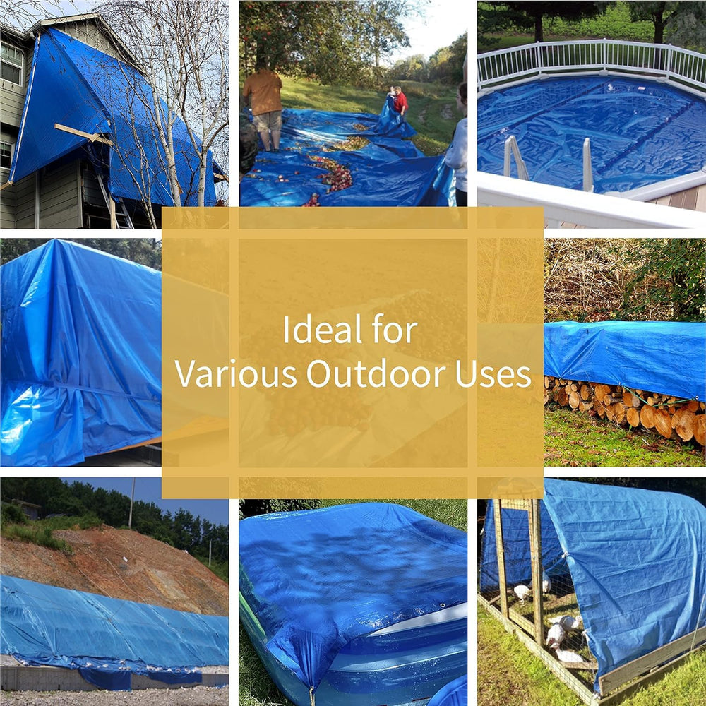 Ahpuhtan pool liner pad on grass ground