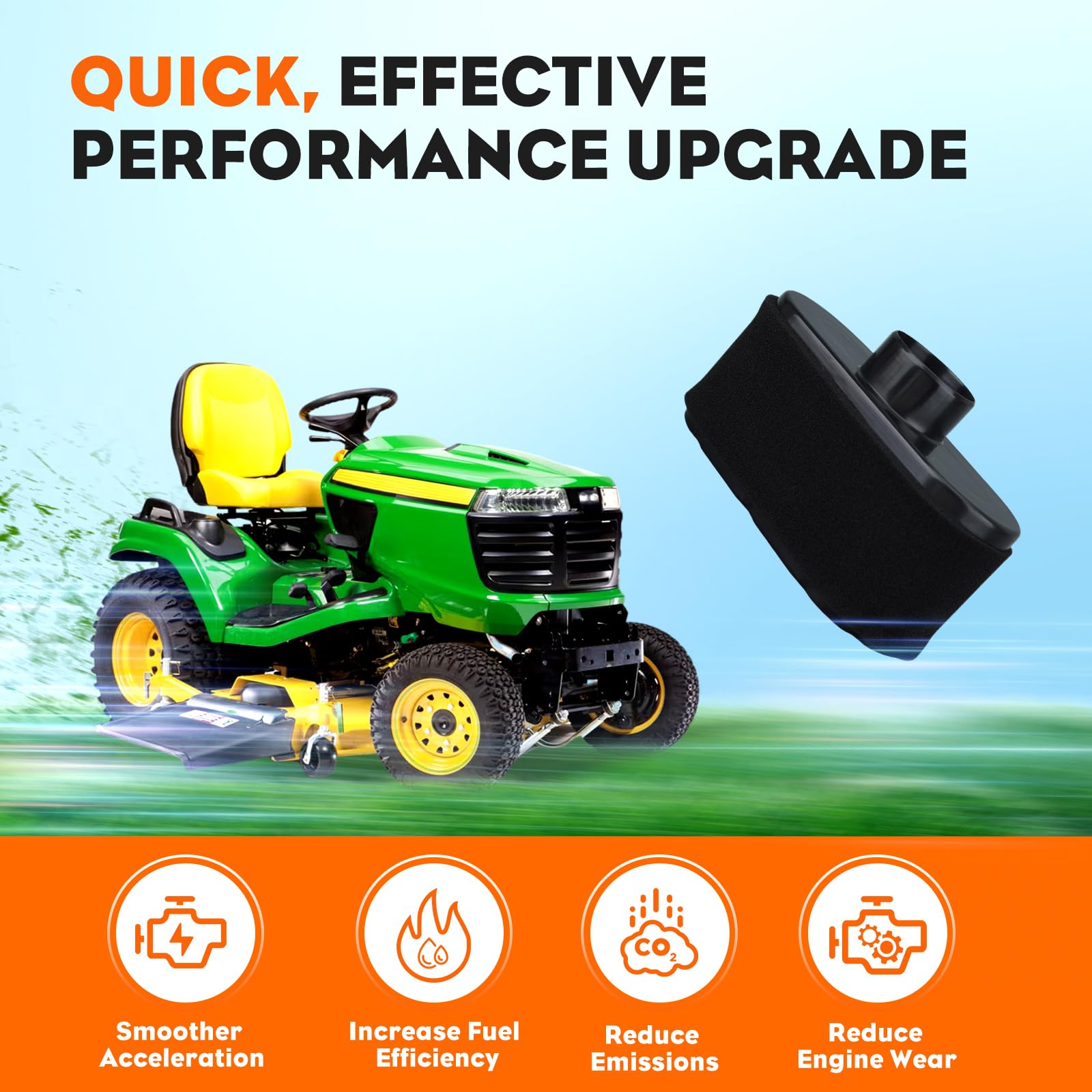 Air filter dimensions for Hipa Tune-Up Kit