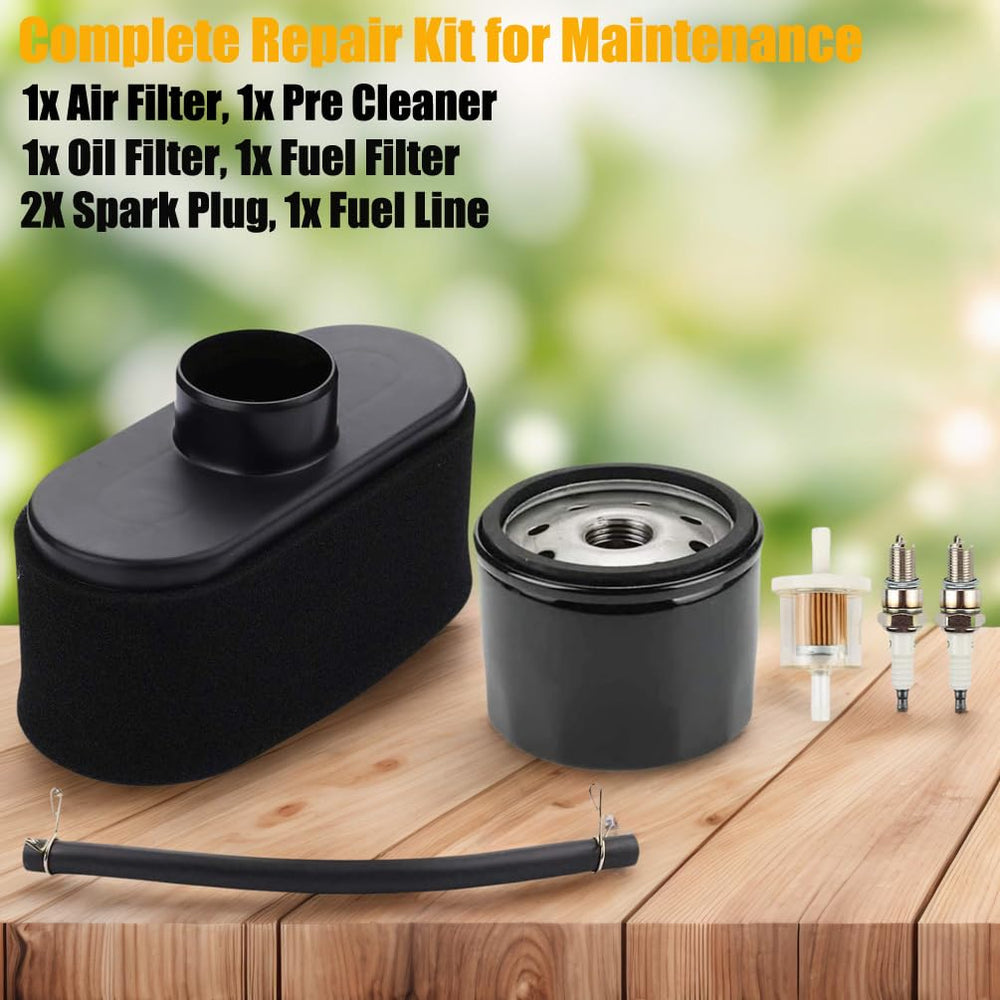 Air filter from Annolai FR691V Oil Change Kit front view