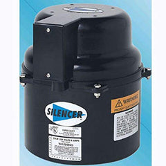 Air Supply Portable Spa Blower side view showing rubber motor mount