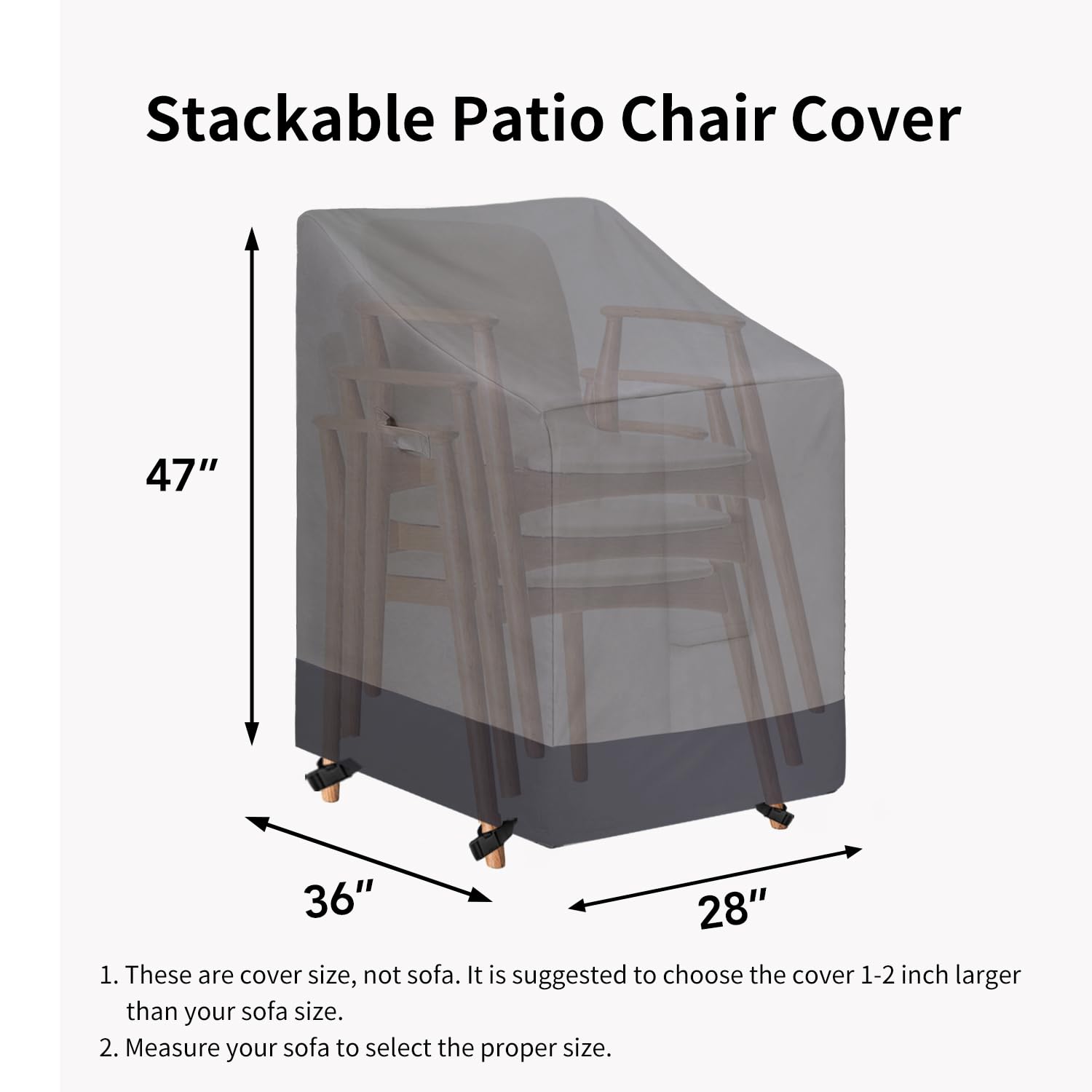 Air vent feature of Easy-Going Chair Cover
