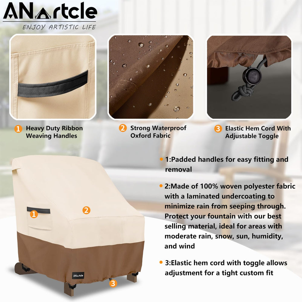 Air vents on ANartcle chair cover to reduce condensation