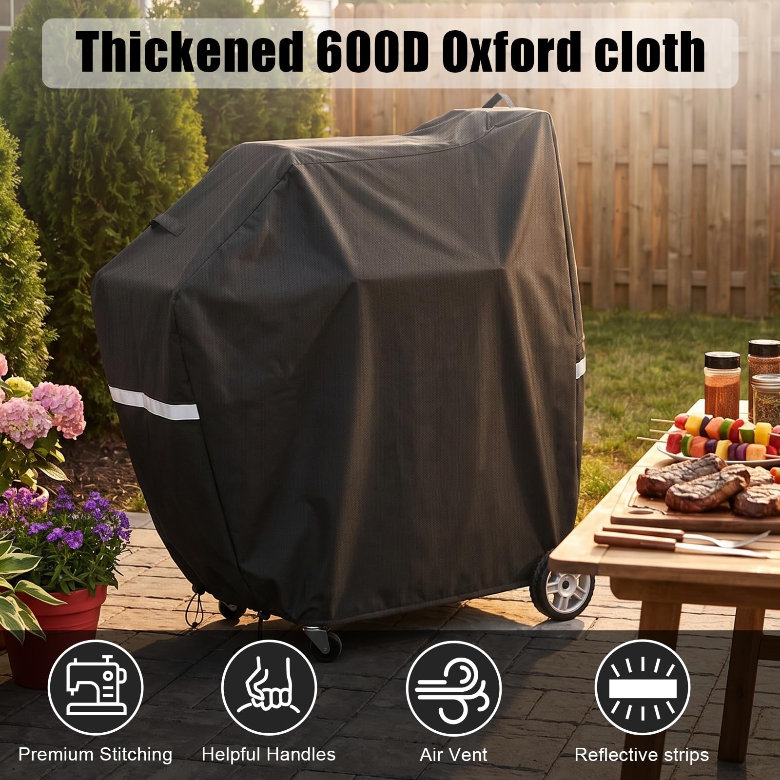 Air vents on QuliMetal Smoker Cover preventing rust