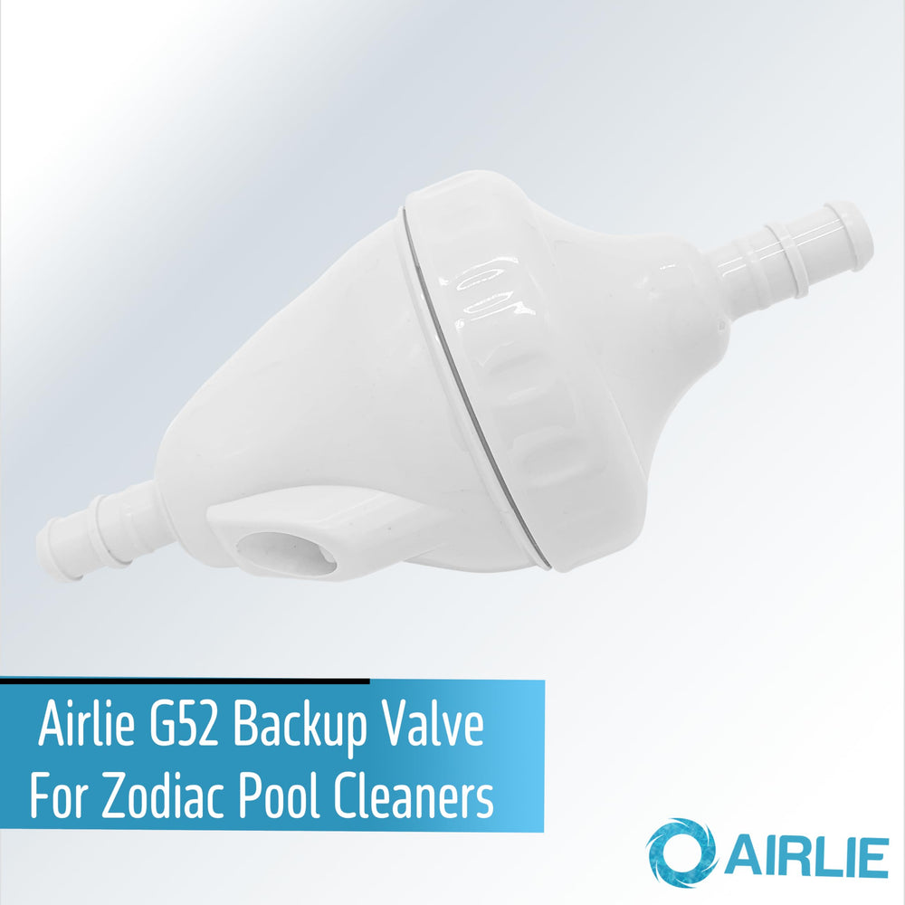 Airlie G52 Backup Valve components and packaging