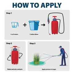Airmax Shoreline Defense Herbicide application sprayer