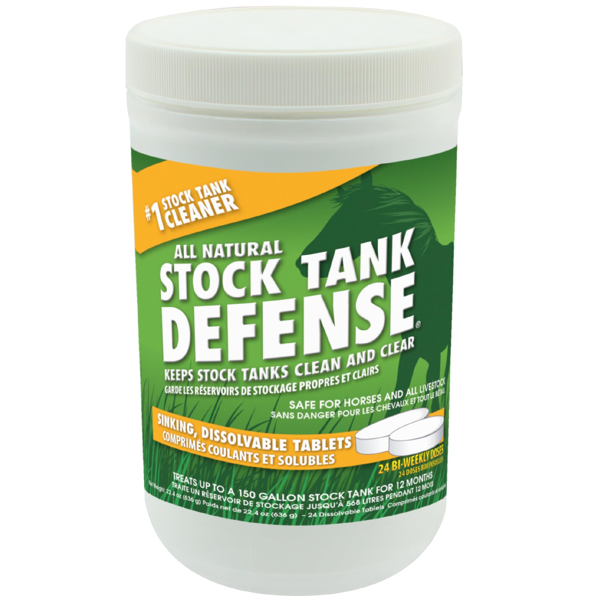 Airmax Stock Tank Defense 24 Tablets package front view