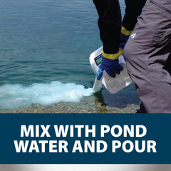 Airmax Wipeout Pond Weed Defense Herbicide label close-up