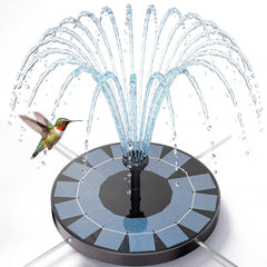 AISITIN 2.5W Solar Bird Bath Fountain Pump front view