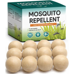 AJOQFKTD Mosquito Repellent Balls green packaging front view