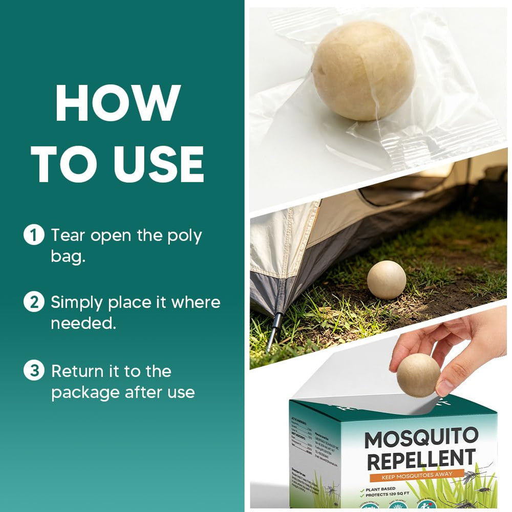 AJOQFKTD Mosquito Repellent Balls in indoor setting
