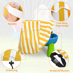 AKEfit Kids Water Table Cover laid over a water table