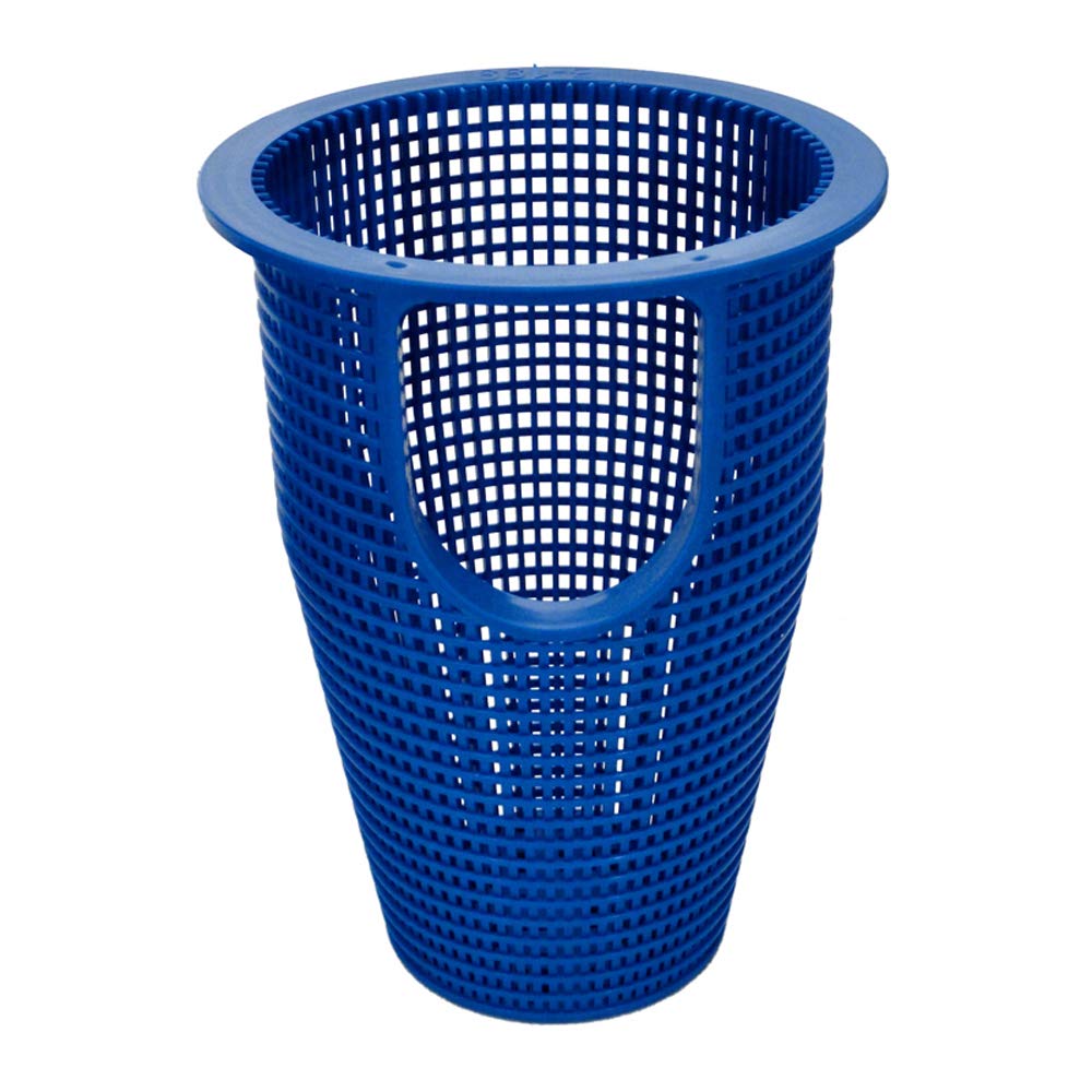 Aladdin B-199 Pool Pump Basket front view in blue