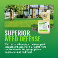 Albaugh Sublime Weed Killer label close-up