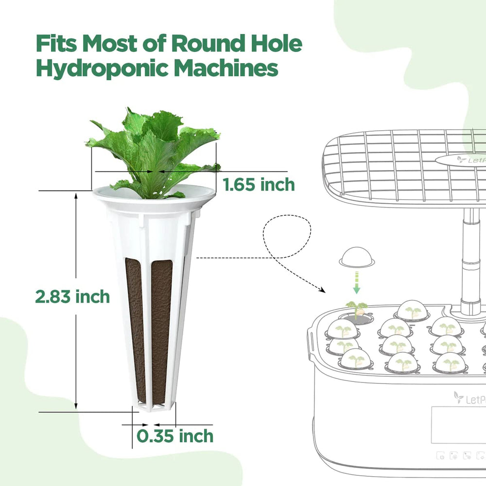All accessories included in the LETPOT Hydroponic Kit