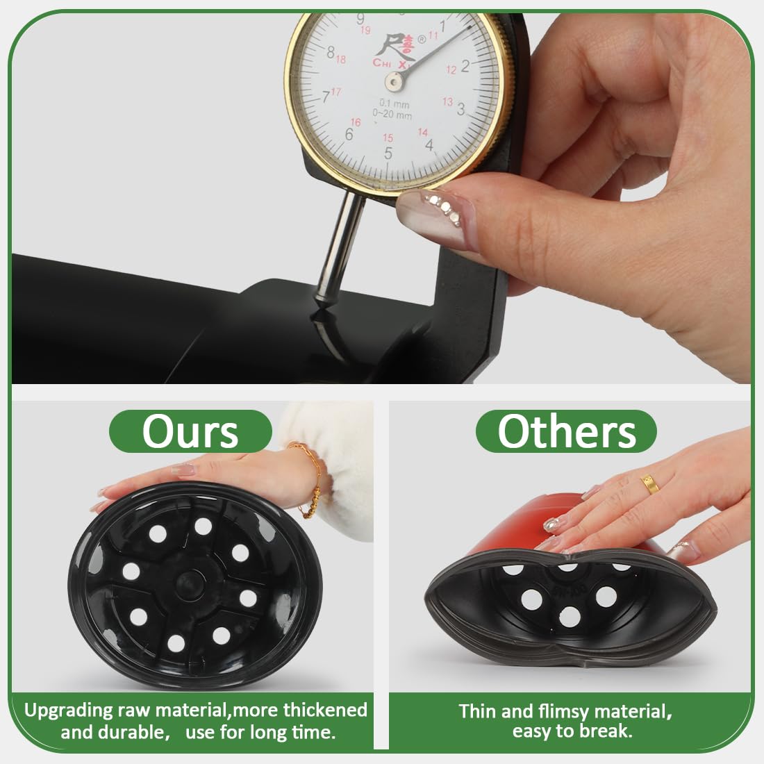 All accessories included with RooTrimmer nursery pots