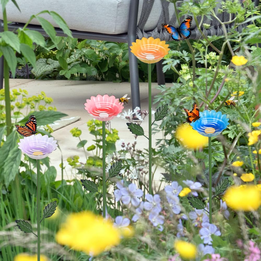 All four colours of hogardeck watering stations together