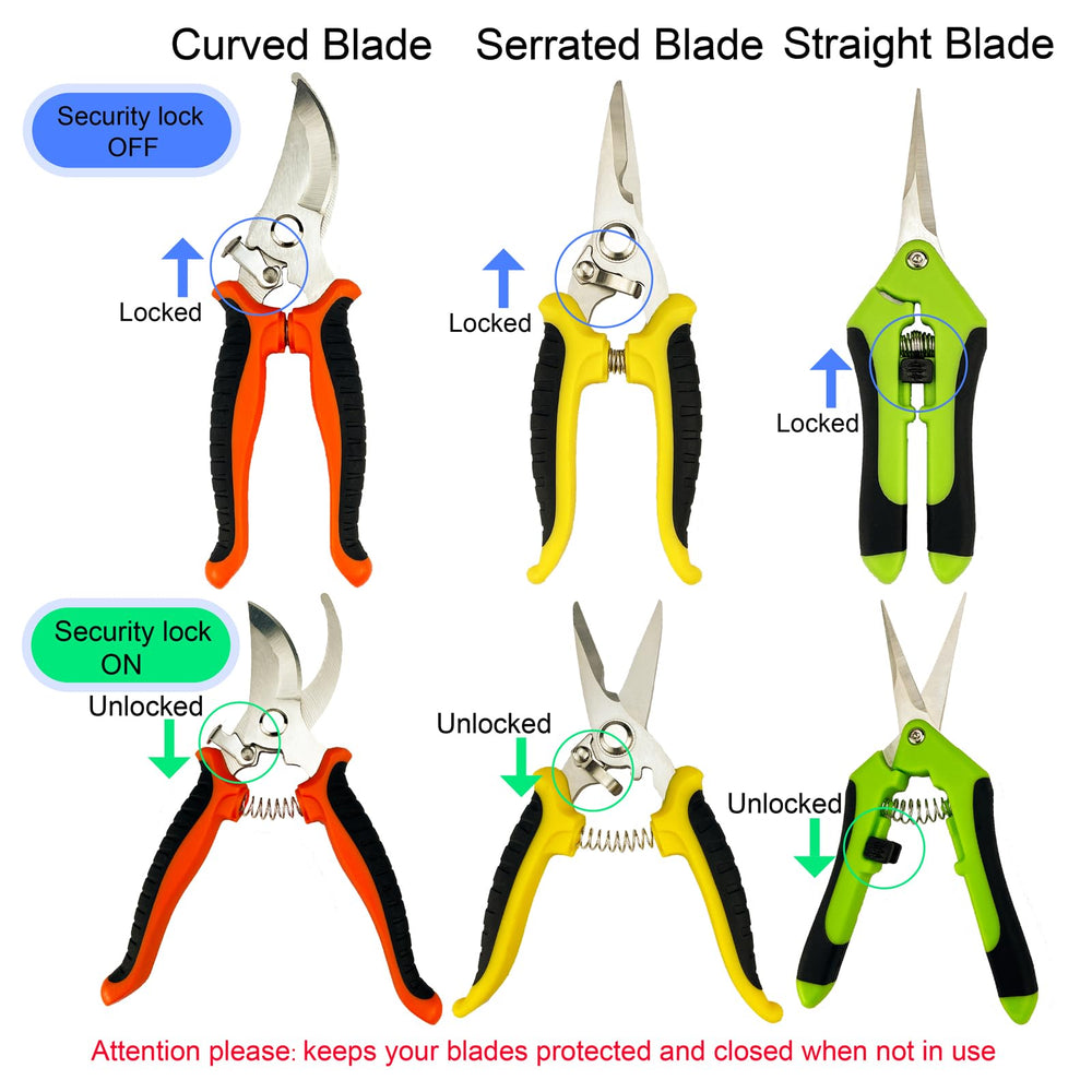All items in the lengnoyp garden shears set