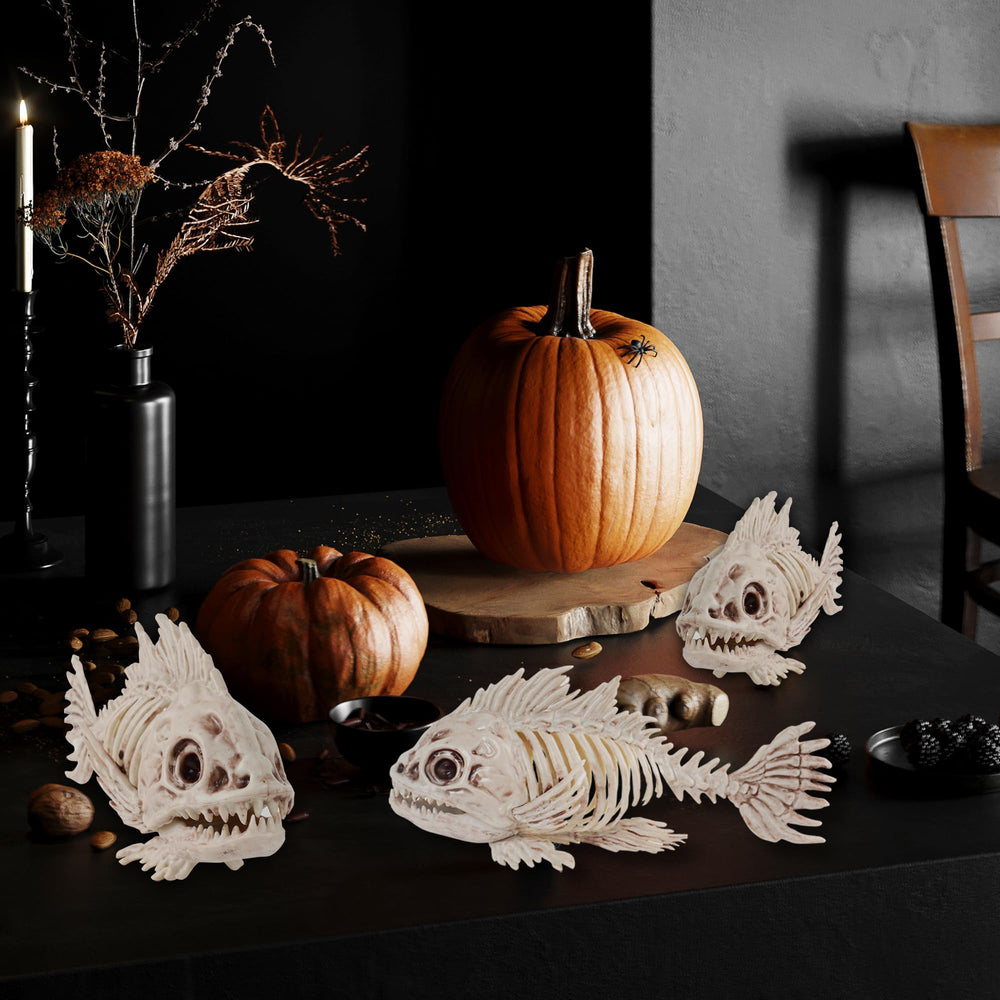 All three fish skeleton decorations from NEROSUN