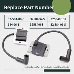 ALLCSM 32-584-06-S Ignition Coil Module back view