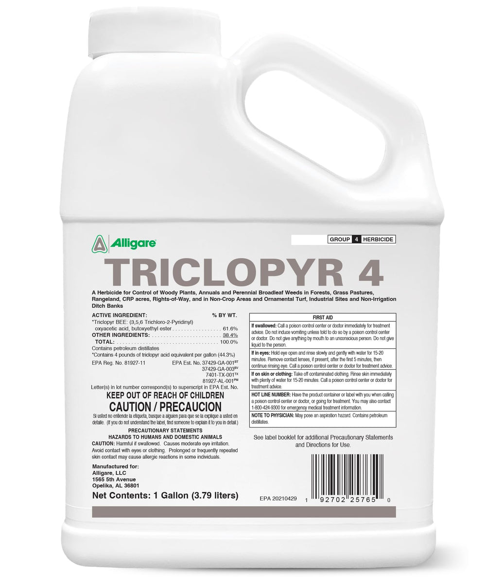 ALLIGARE Triclopyr Herbicide 1 Gallon bottle front view
