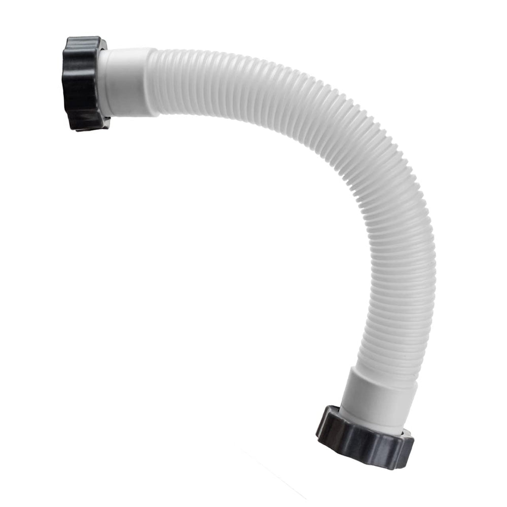 Alocs 1.5" x 16" pool sand filter pump hose side view