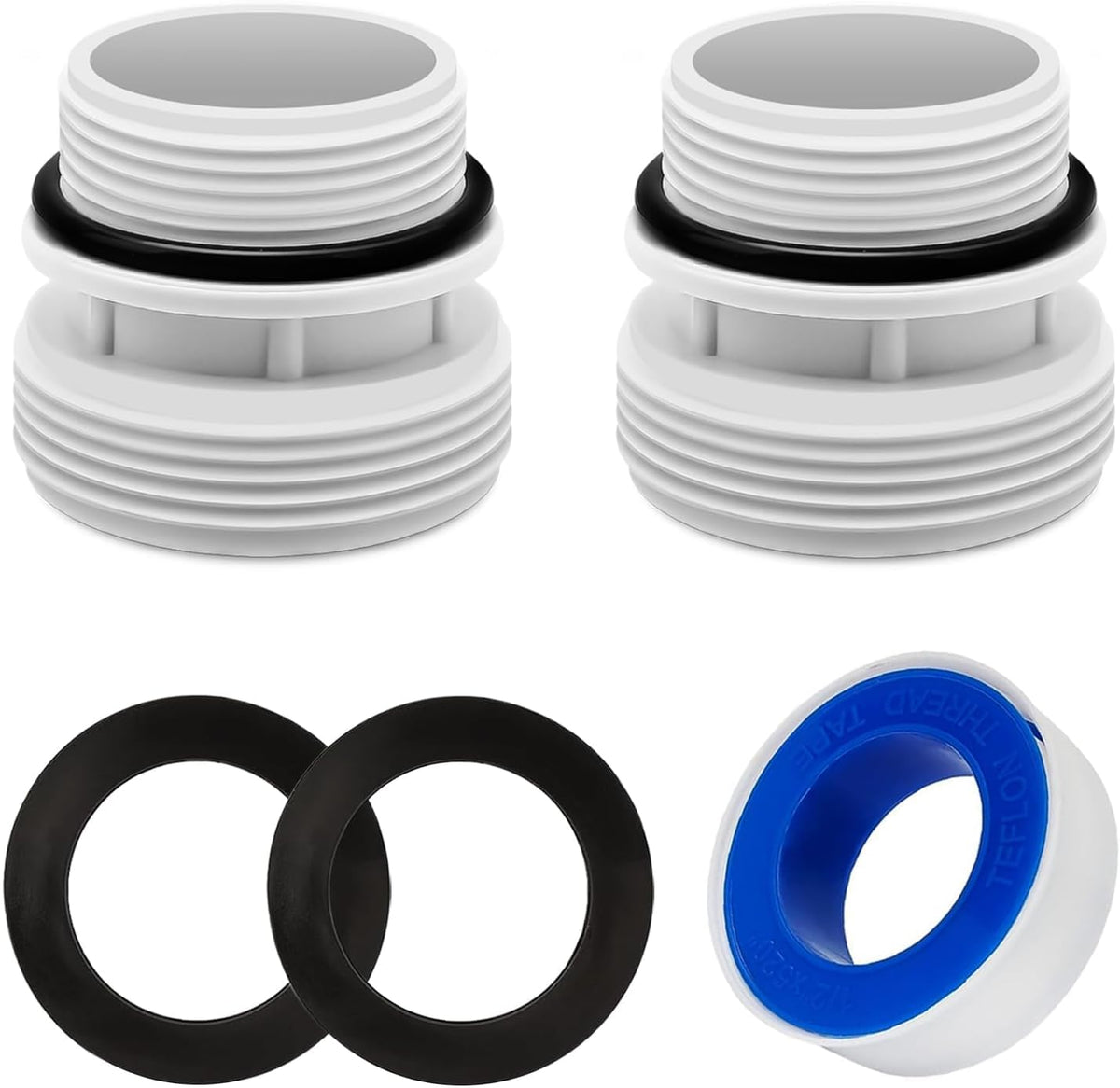 Alocs 4 Pack Hose Conversion Adapters front view