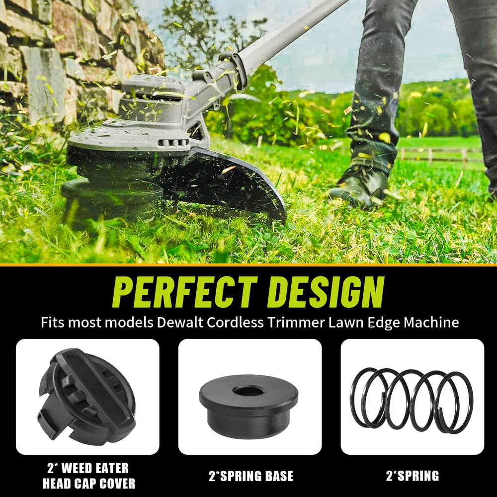 Alocs DWO1DT995 installed on Dewalt string trimmer