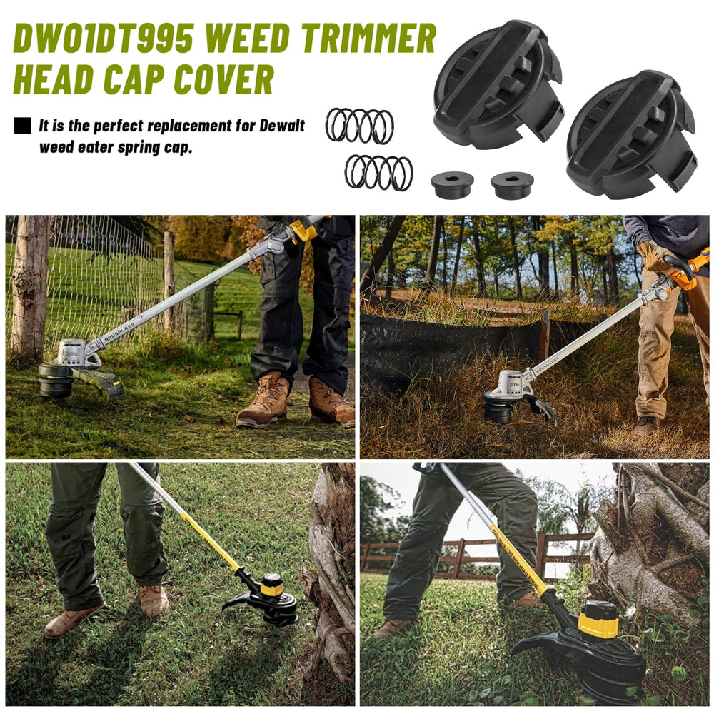 Alocs DWO1DT995 trimmer head replacement in use
