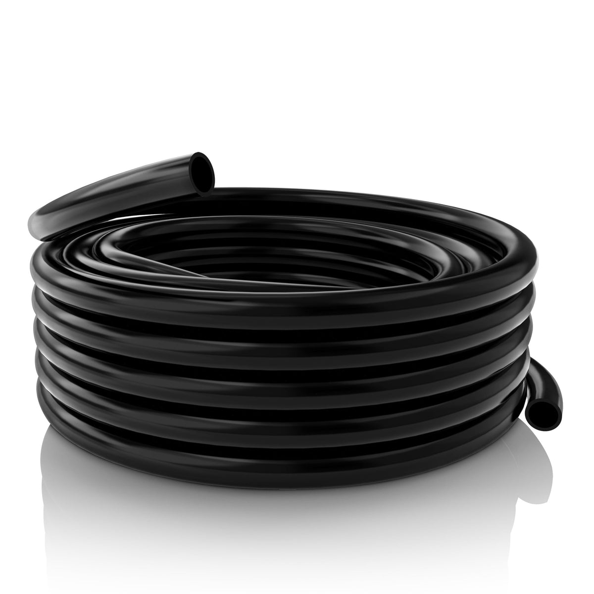 Alpine Corporation PVC tubing 3/8 inch ID, 100 feet long in black