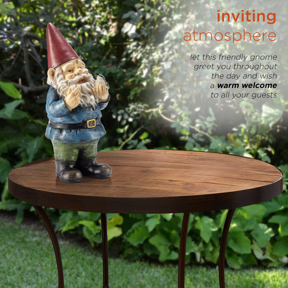Alpine Garden Gnome displayed in a garden setting