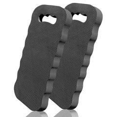 Altdorff Thick Kneeling Pad 2 Pack in Black, front view
