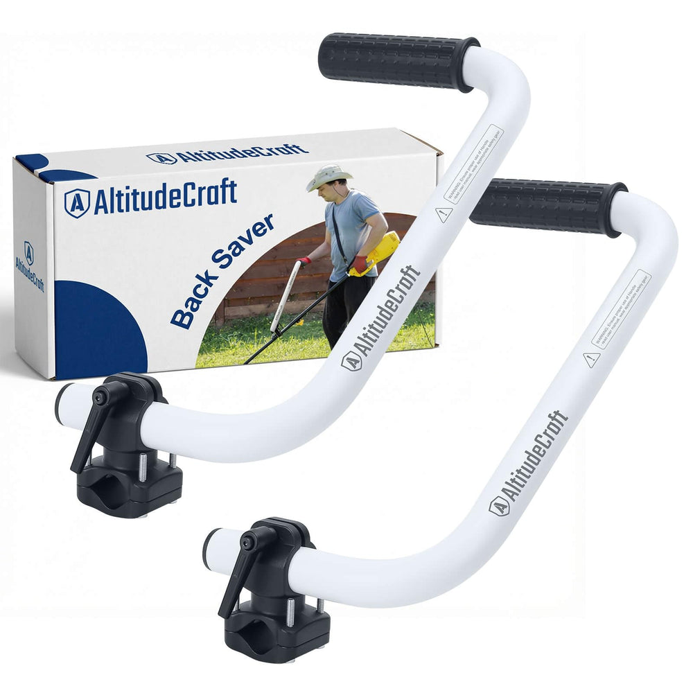 AltitudeCraft 2-Pack Weed Eater Handle Extensions front view, white