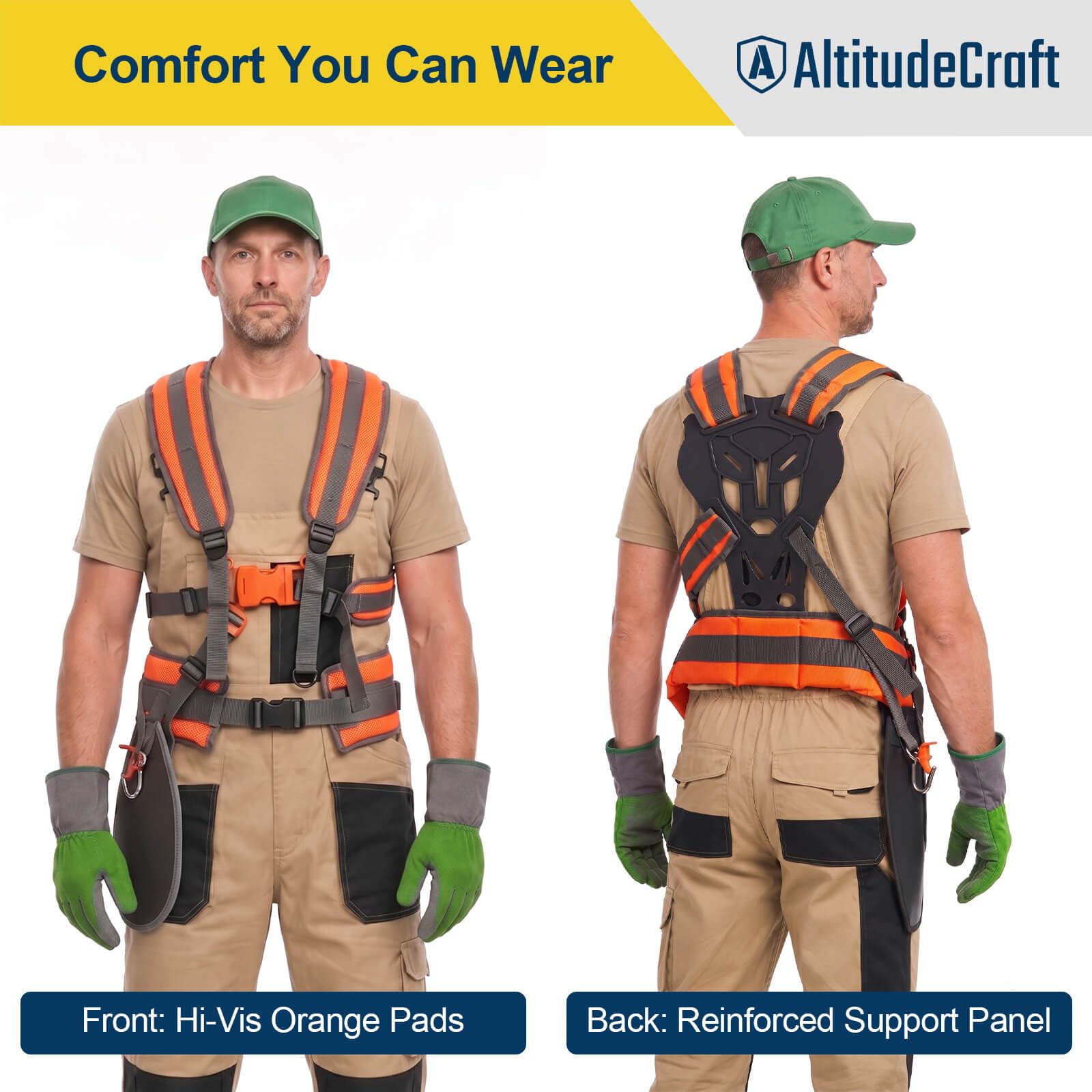 AltitudeCraft harness packaging and contents displayed