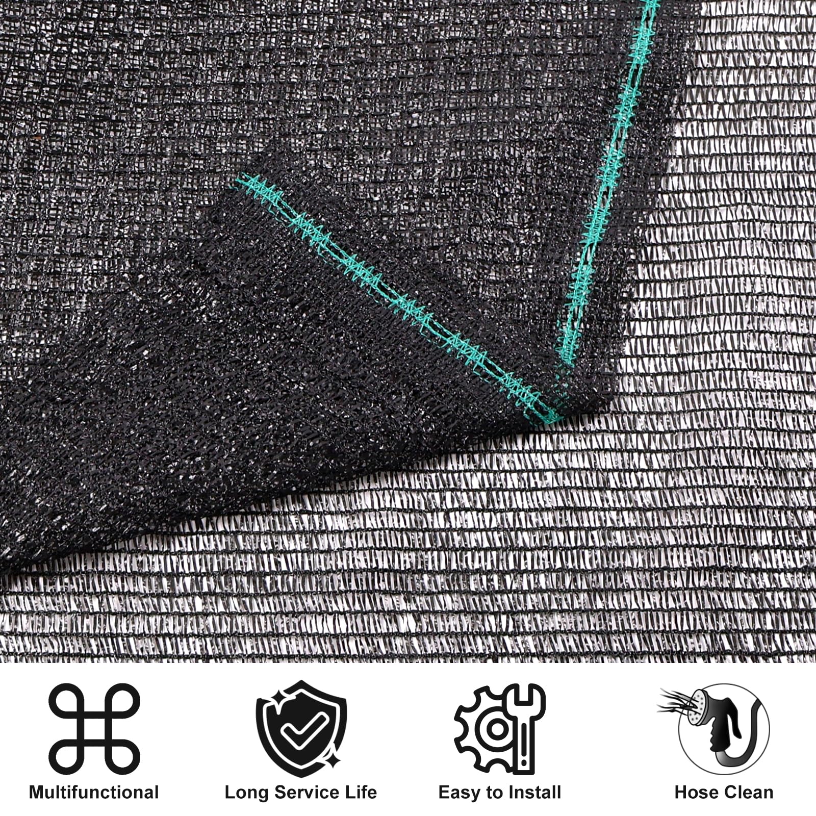 Amagenix Shade Cloth installed in a garden setting