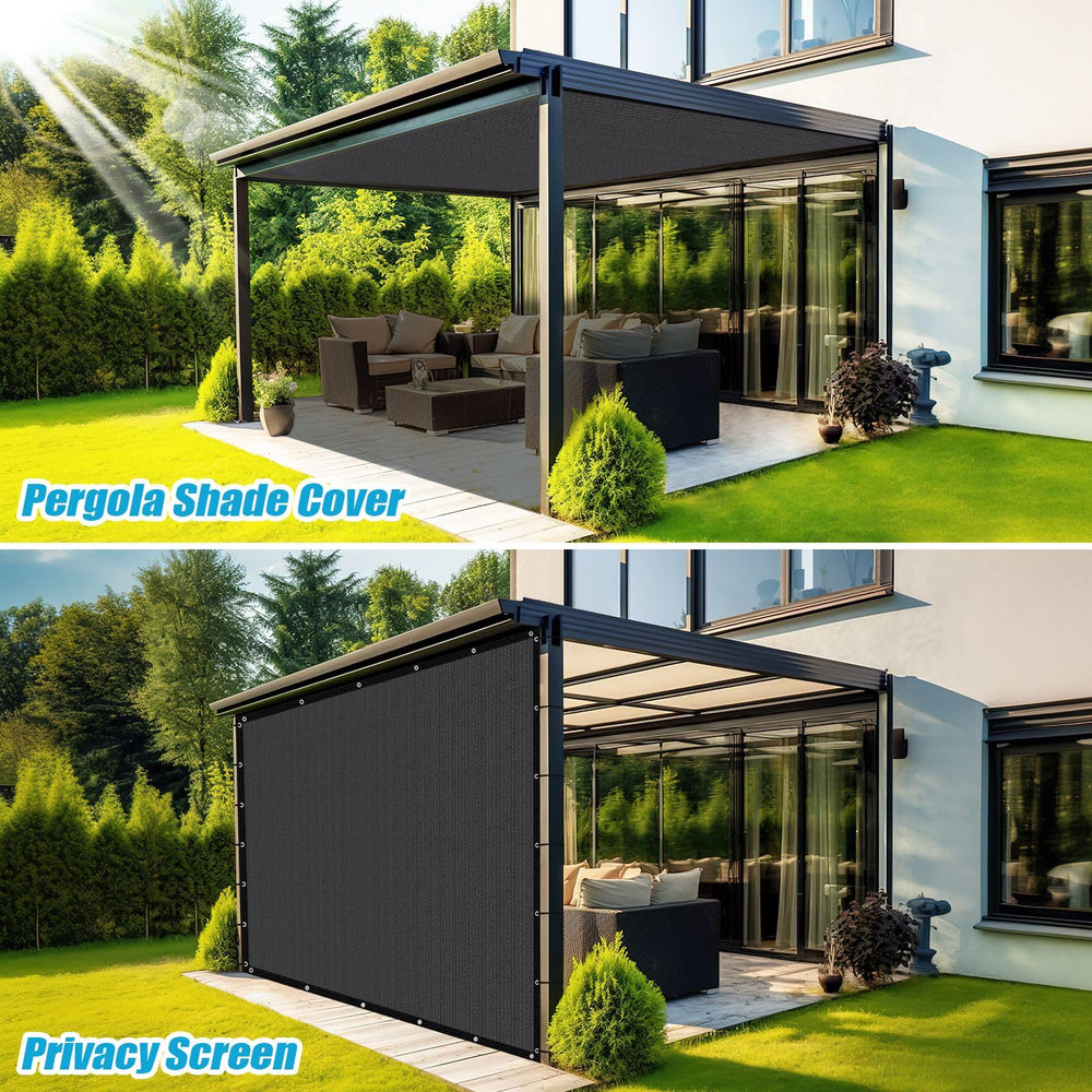Amagenix shade cloth with zip ties and bungee balls included