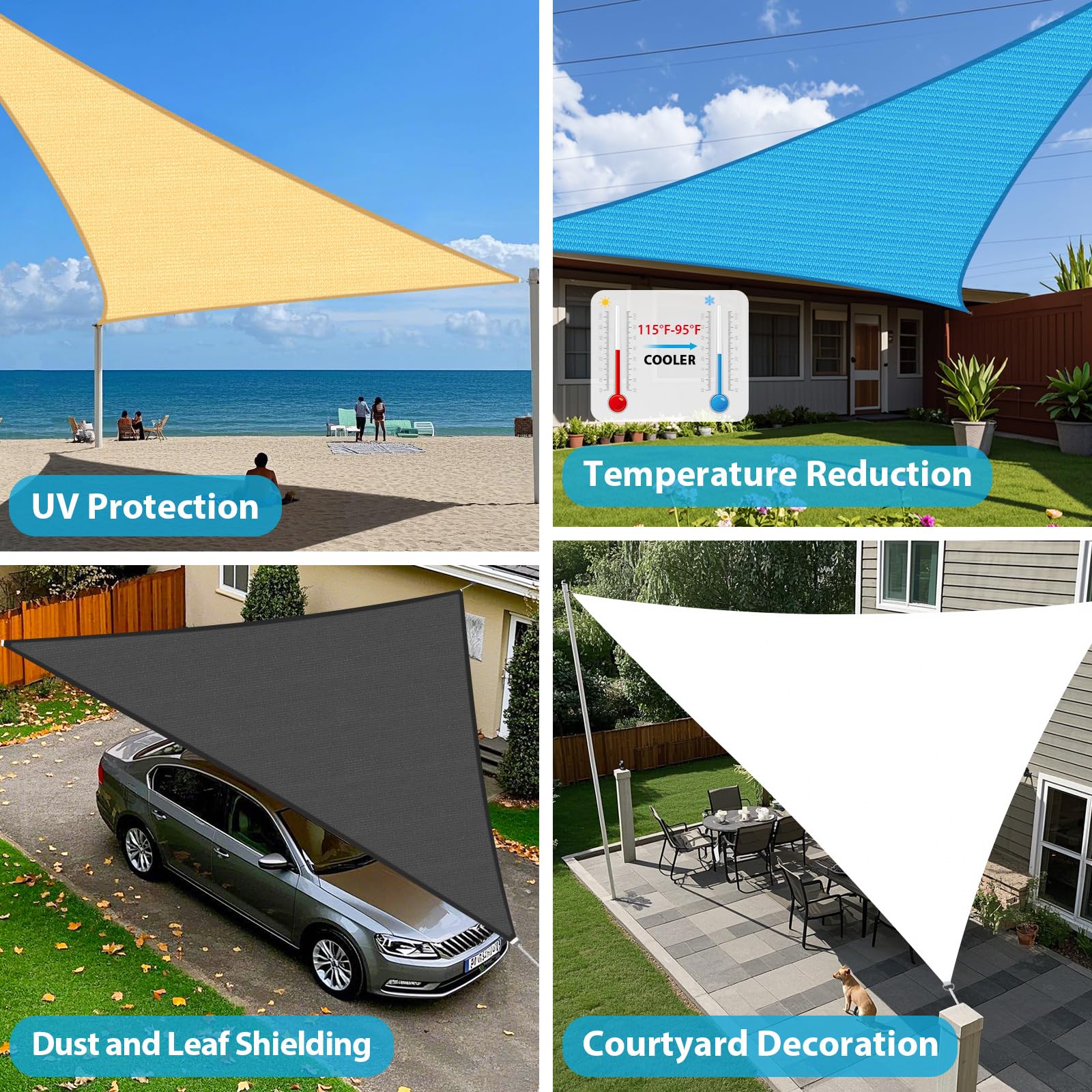 Amagenix shade sail curved edge design close-up