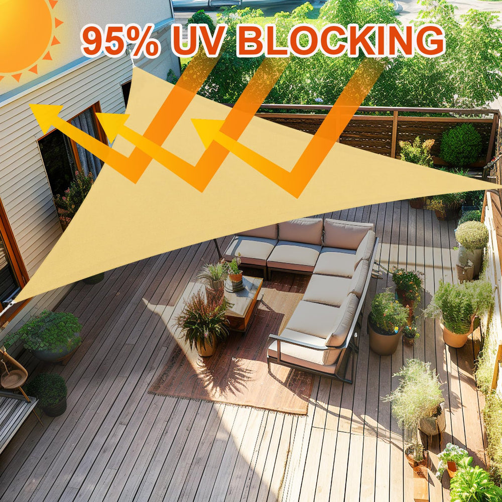 Amagenix shade sail in use above a patio area
