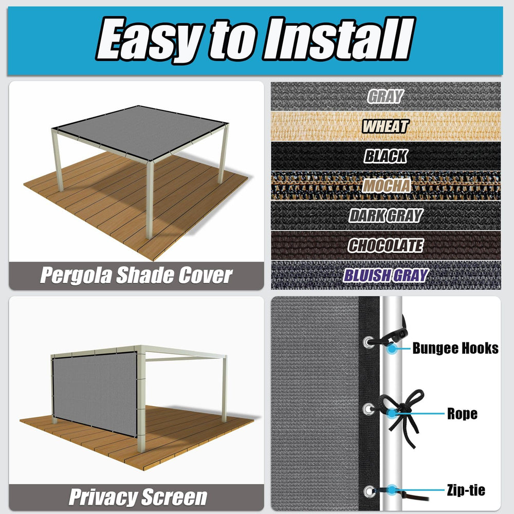 Amagenix Sun Shade Cloth featuring breathable fabric
