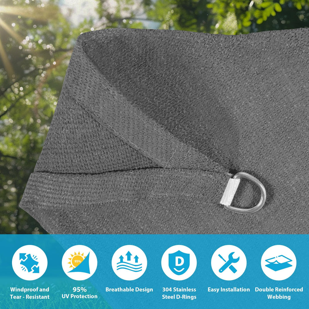 Amagenix Sun Shade Sail D-ring attachment