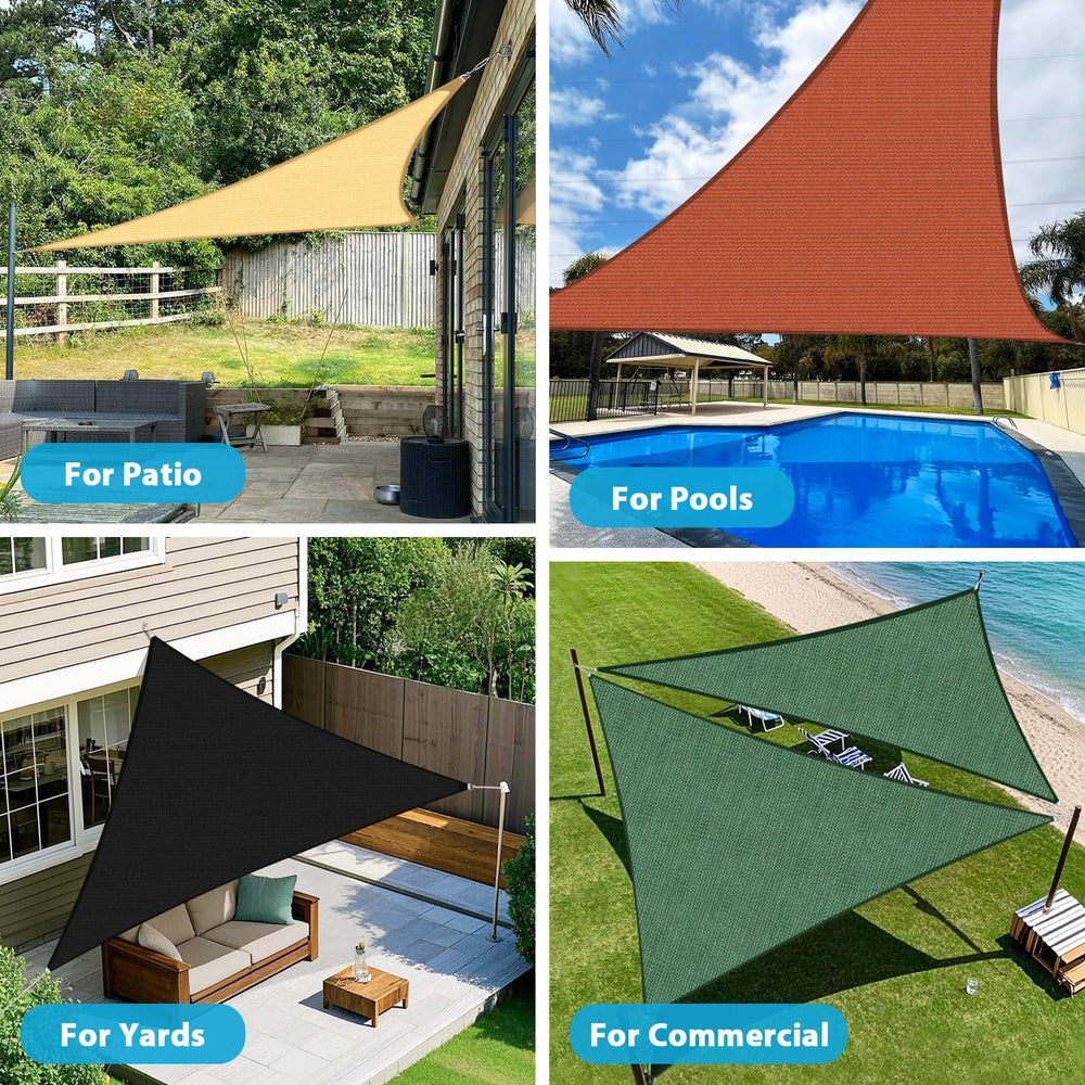 Amagenix Sun Shade Sail in use over a patio