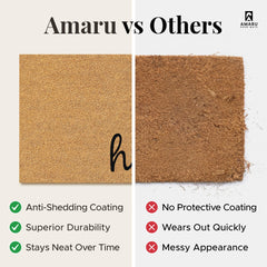 AMARU Coco Welcome Mat in a hallway setting