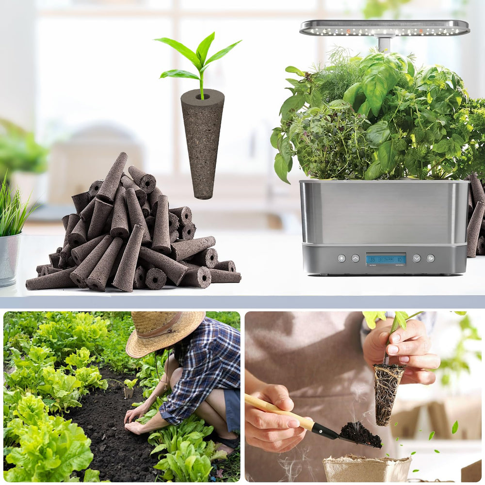 Ambgrow hydroponic sponges in a planting basket