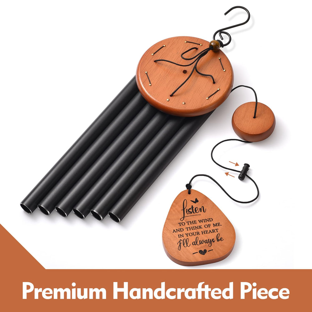 AMBOBE wind chimes in elegant black gift box