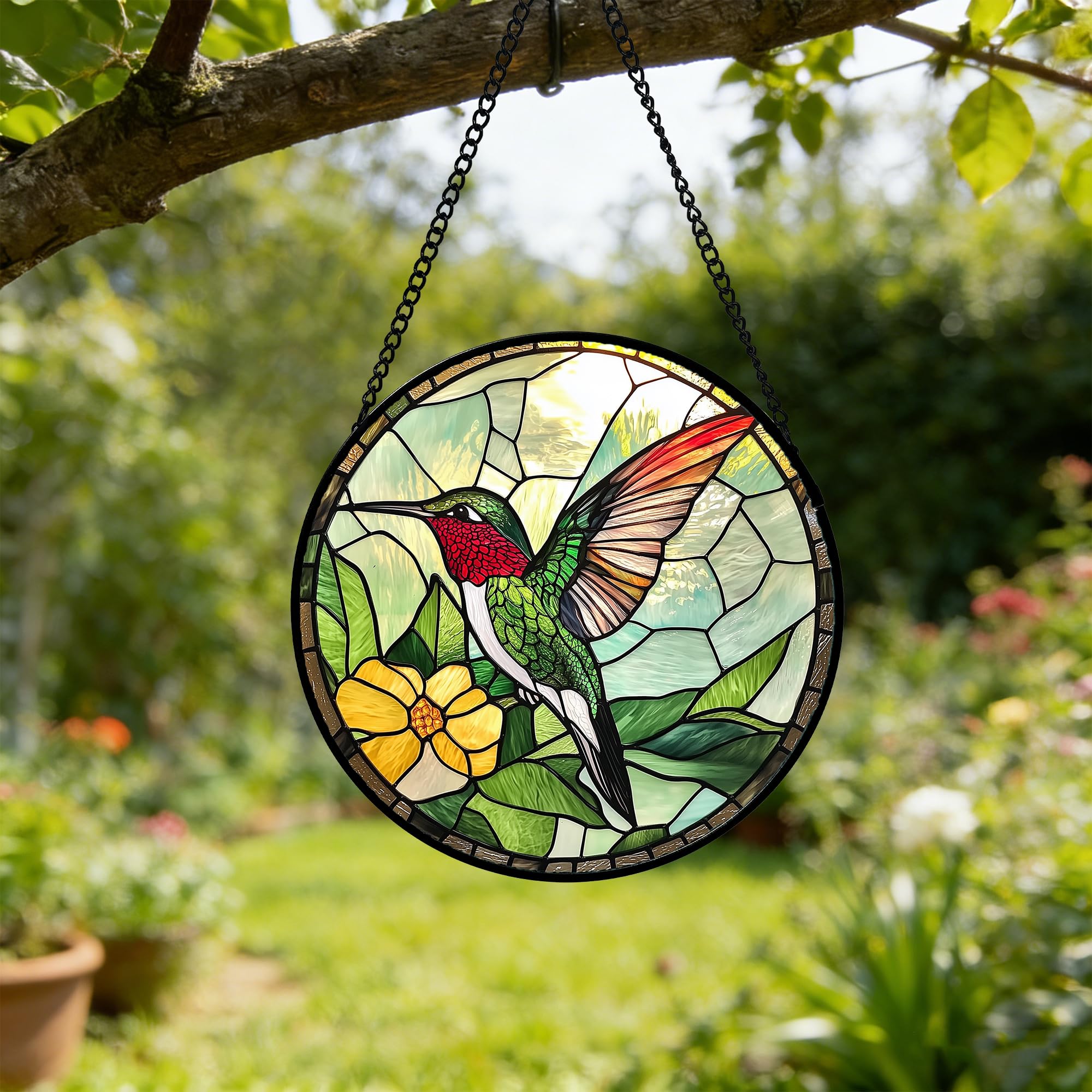 AMDERVEN suncatcher with hook and cord included