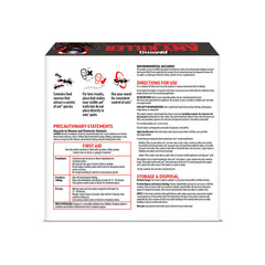 Amdro Ant Killer Bait Station adhesive strip on cabinet