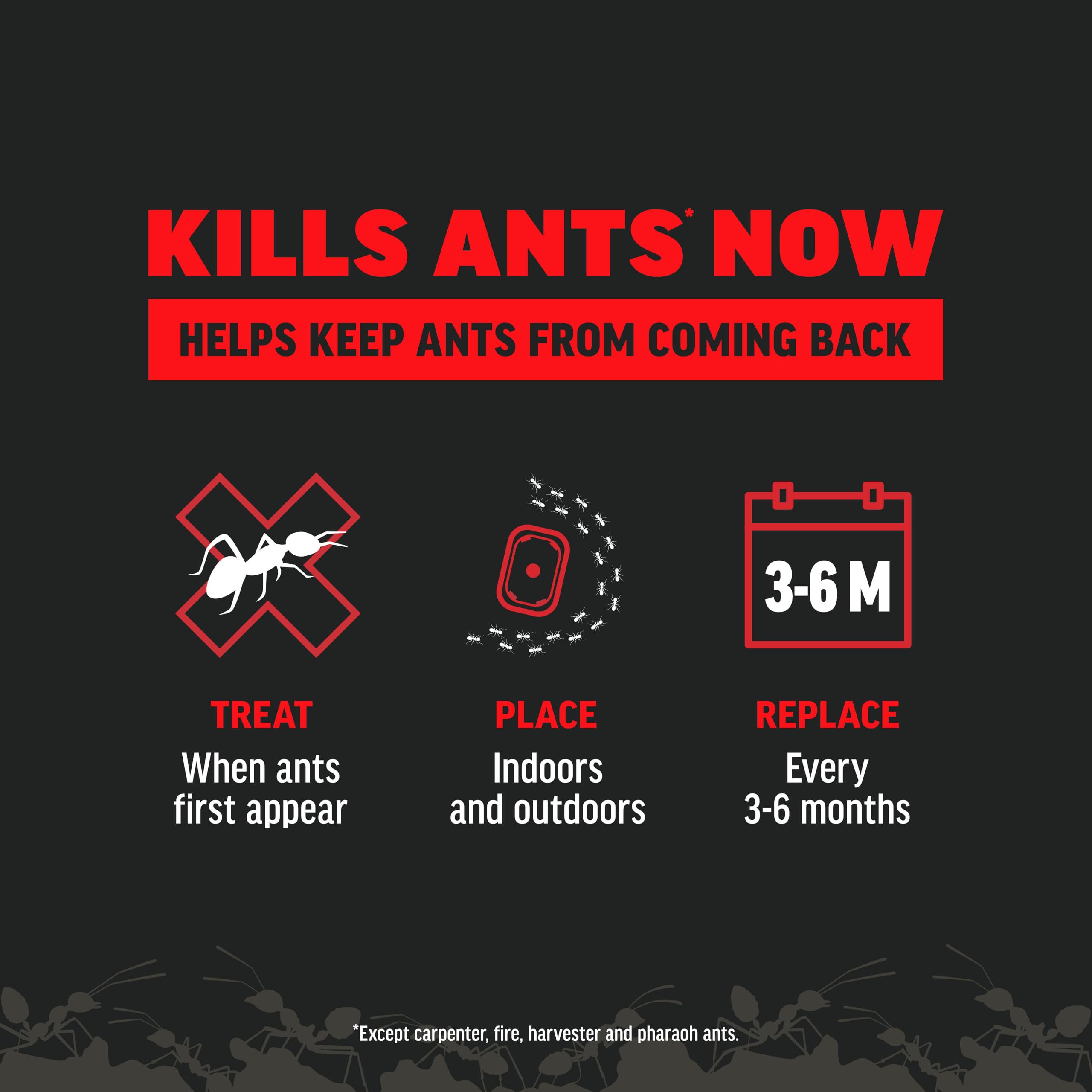 Amdro Ant Killer Bait Stations white plastic design