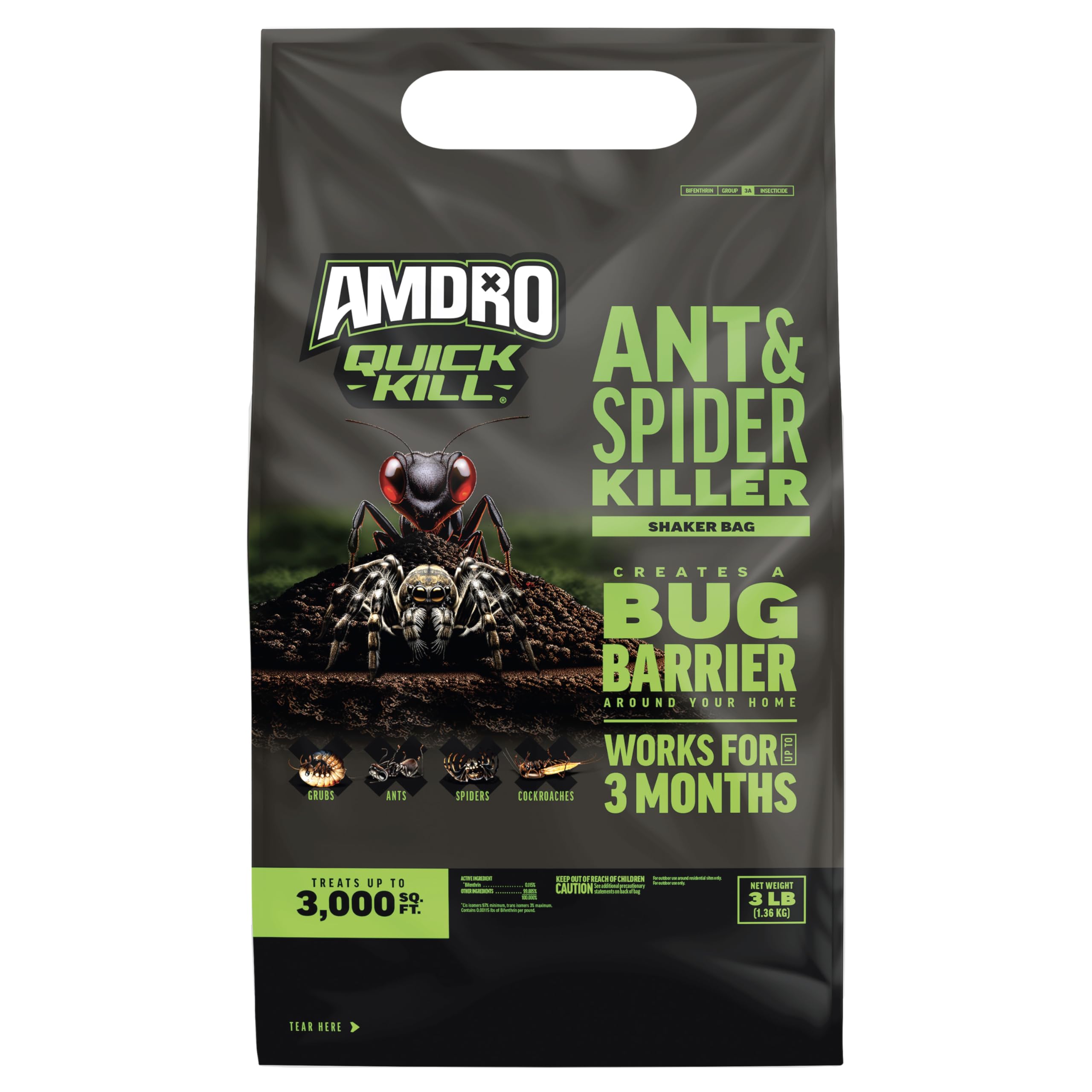 Amdro Quick Kill Ant & Spider Killer 3 lb front view